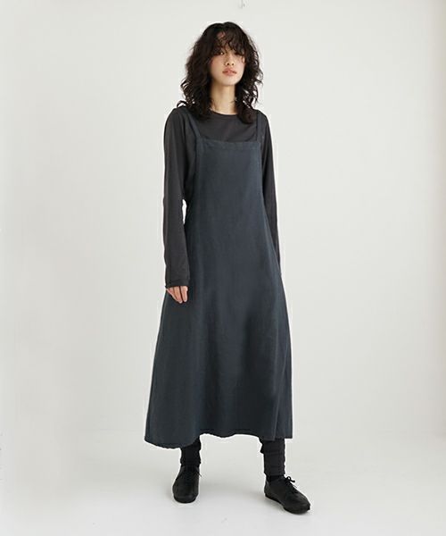 Mochi / home&miles.モチ / ホーム＆マイルズ.jumper skirt [sumi]