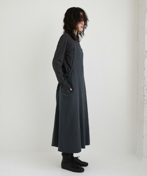 Mochi / home&miles.モチ / ホーム＆マイルズ.jumper skirt [sumi]