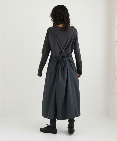 Mochi / home&miles.モチ / ホーム＆マイルズ.jumper skirt [sumi]