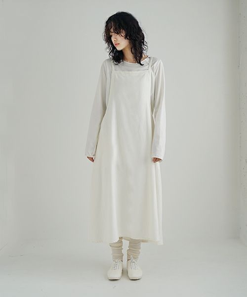 Mochi / home&miles.モチ / ホーム＆マイルズ.jumper skirt [off white]