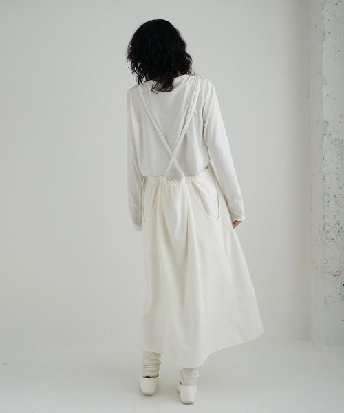 Mochi / home&miles.モチ / ホーム＆マイルズ.jumper skirt [off white]
