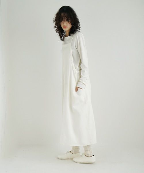 Mochi / home&miles.モチ / ホーム＆マイルズ.jumper skirt [off white]