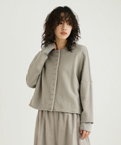 Mochi / home&miles.モチ / ホーム＆マイルズ.cardigan [mud grey/・1]