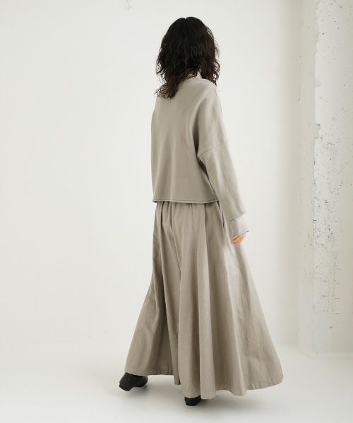 Mochi / home&miles.モチ / ホーム＆マイルズ.cardigan [mud grey/・1]