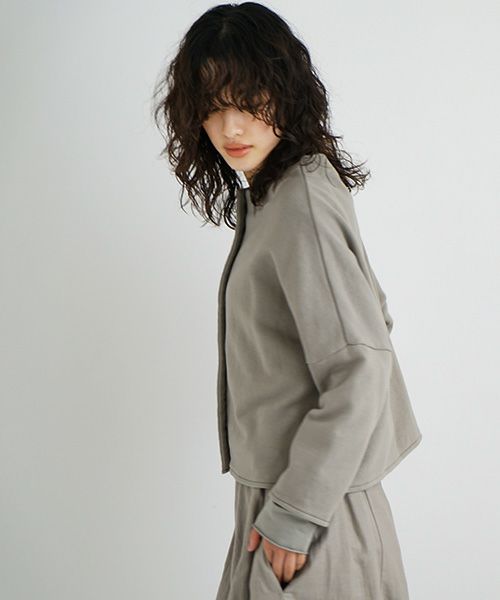 Mochi / home&miles.モチ / ホーム＆マイルズ.cardigan [mud grey/・1]