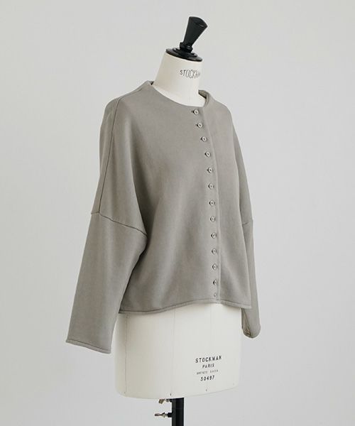 Mochi / home&miles.モチ / ホーム＆マイルズ.cardigan [mud grey/・1]