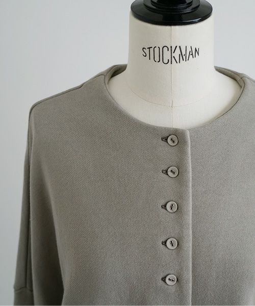 Mochi / home&miles.モチ / ホーム＆マイルズ.cardigan [mud grey/・1]