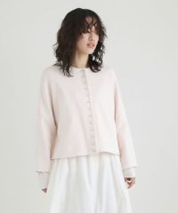 Mochi / home&miles.モチ / ホーム＆マイルズ.cardigan [smokey pink]