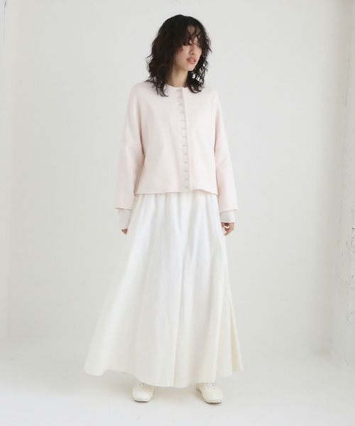 Mochi / home&miles.モチ / ホーム＆マイルズ.cardigan [smokey pink]