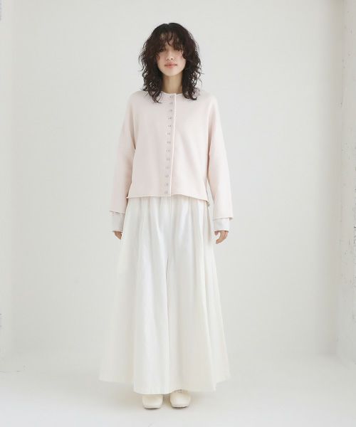 Mochi / home&miles.モチ / ホーム＆マイルズ.cardigan [smokey pink]