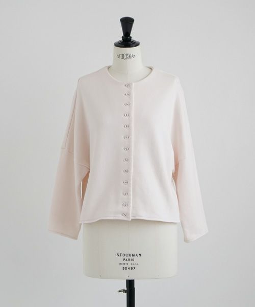 Mochi / home&miles.モチ / ホーム＆マイルズ.cardigan [smokey pink]