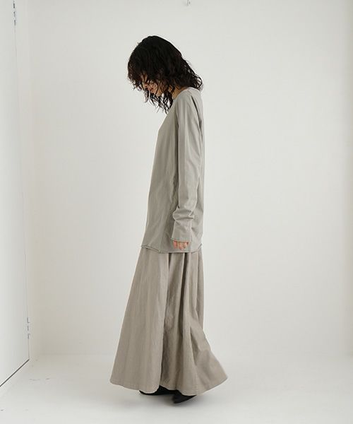 Mochi / home&miles.モチ / ホーム＆マイルズ.organic cotton cut & saw [mud grey]