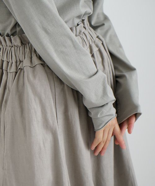 Mochi / home&miles.モチ / ホーム＆マイルズ.organic cotton cut & saw [mud grey]
