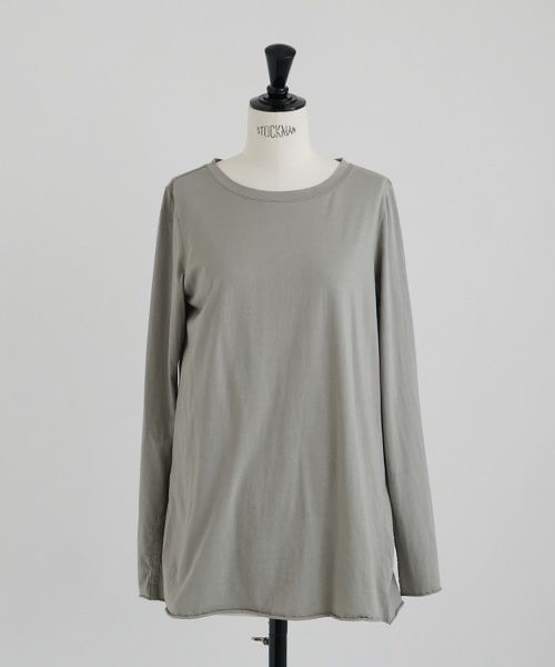 Mochi / home&miles.モチ / ホーム＆マイルズ.organic cotton cut & saw [mud grey]