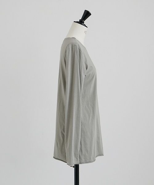 Mochi / home&miles.モチ / ホーム＆マイルズ.organic cotton cut & saw [mud grey]