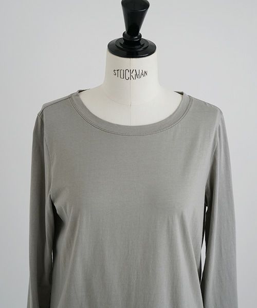 Mochi / home&miles.モチ / ホーム＆マイルズ.organic cotton cut & saw [mud grey]