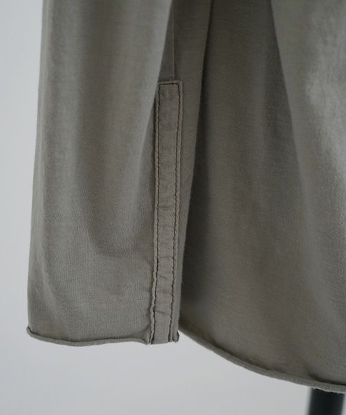 Mochi / home&miles.モチ / ホーム＆マイルズ.organic cotton cut & saw [mud grey]