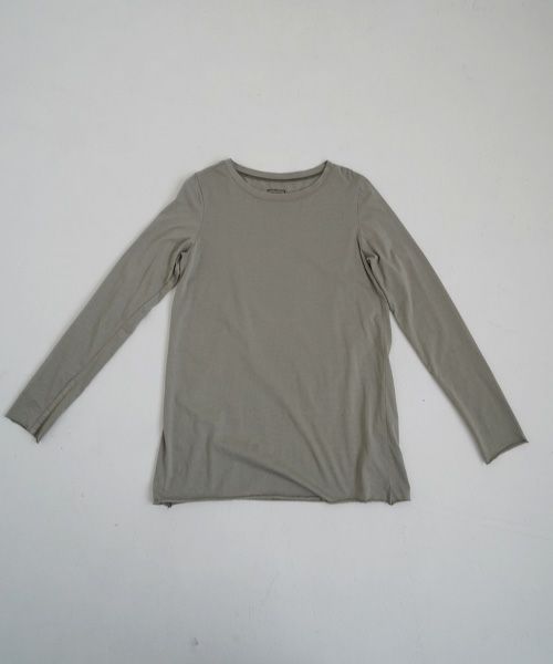 Mochi / home&miles.モチ / ホーム＆マイルズ.organic cotton cut & saw [mud grey]