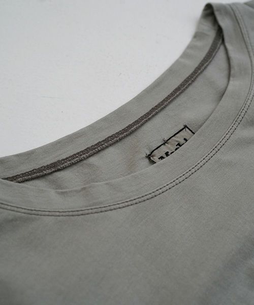 Mochi / home&miles.モチ / ホーム＆マイルズ.organic cotton cut & saw [mud grey]