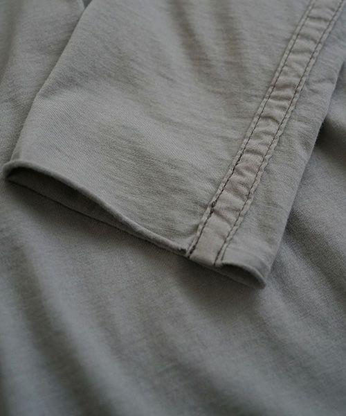 Mochi / home&miles.モチ / ホーム＆マイルズ.organic cotton cut & saw [mud grey]