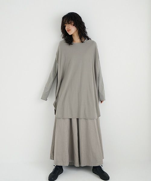 Mochi / home&miles.モチ / ホーム＆マイルズ.cocoon vest [mud grey]