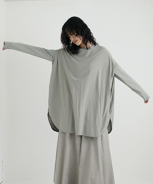 Mochi / home&miles.モチ / ホーム＆マイルズ.cocoon vest [mud grey]