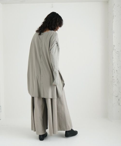 Mochi / home&miles.モチ / ホーム＆マイルズ.cocoon vest [mud grey]