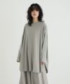 Mochi / home&miles.モチ / ホーム＆マイルズ.cocoon vest [mud grey]