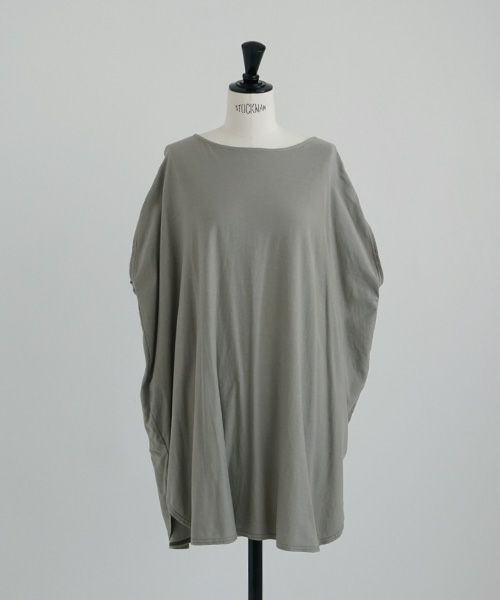 Mochi / home&miles.モチ / ホーム＆マイルズ.cocoon vest [mud grey]