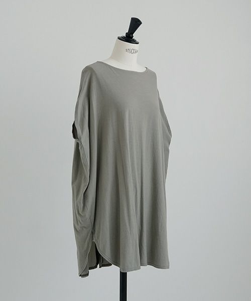 Mochi / home&miles.モチ / ホーム＆マイルズ.cocoon vest [mud grey]