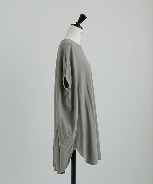 Mochi / home&miles.モチ / ホーム＆マイルズ.cocoon vest [mud grey]