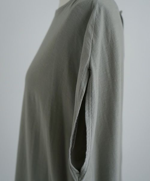 Mochi / home&miles.モチ / ホーム＆マイルズ.cocoon vest [mud grey]