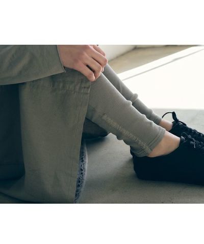 Mochi / home&miles.モチ / ホーム＆マイルズ.organic cotton leggings [mud grey/・1]