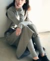 Mochi / home&miles.モチ / ホーム＆マイルズ.organic cotton leggings [mud grey/・1]