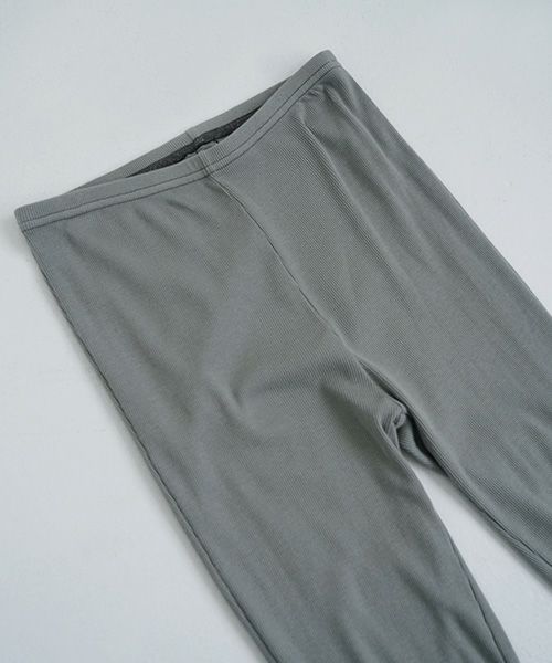 Mochi / home&miles.モチ / ホーム＆マイルズ.organic cotton leggings [mud grey/・1]