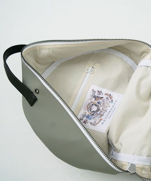 macromauro マクロマウロ.DRAM BAG M DYU-RON[GREY]_