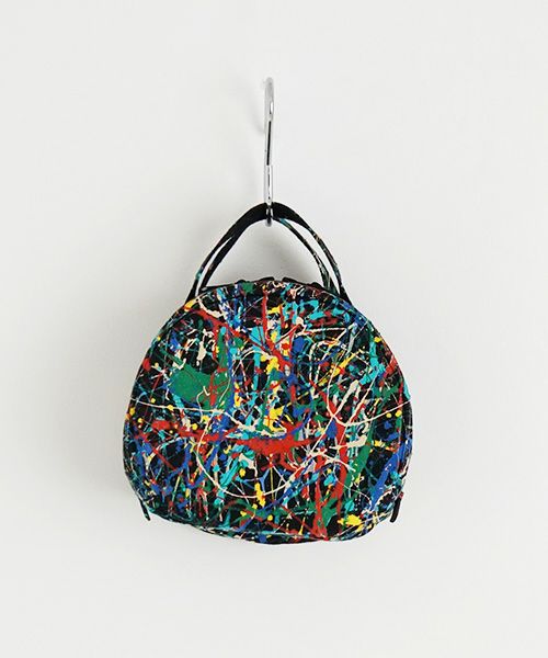 macromauro マクロマウロ.DRAM BAG S SPLASH[BLACK]