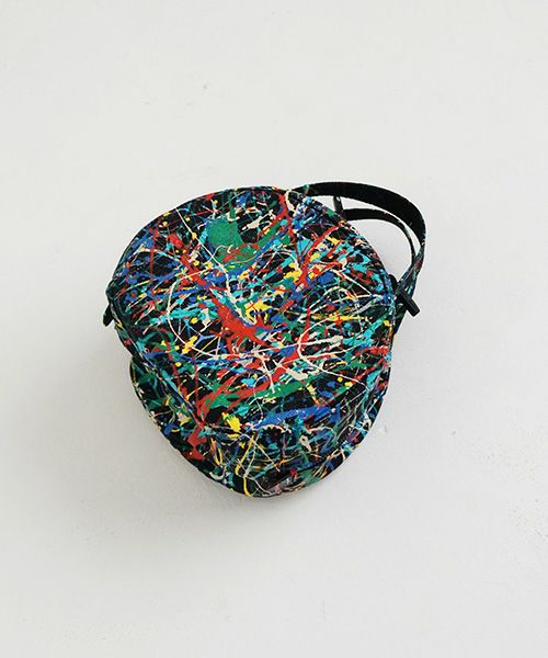 macromauro マクロマウロ.DRAM BAG S SPLASH[BLACK]