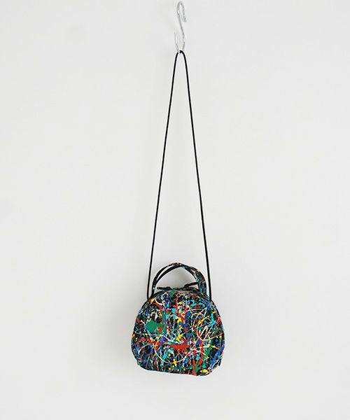 macromauro マクロマウロ.DRAM BAG S SPLASH[BLACK]