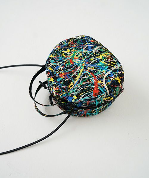 macromauro マクロマウロ.DRAM BAG S SPLASH[BLACK]