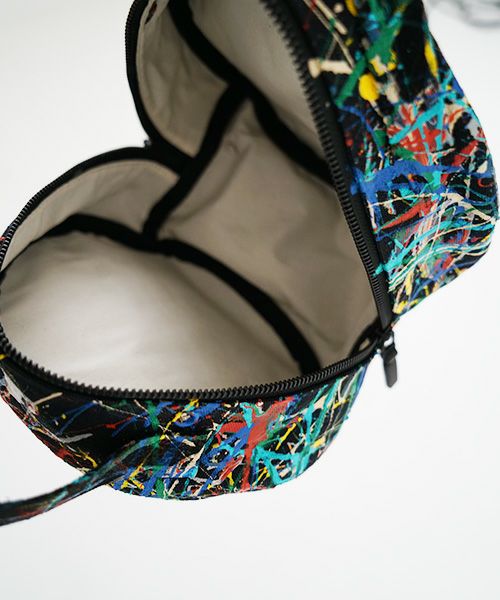 macromauro マクロマウロ.DRAM BAG S SPLASH[BLACK]