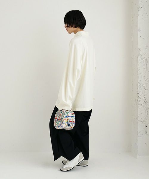 macromauro マクロマウロ.DRAM BAG S SPLASH[ECRU]