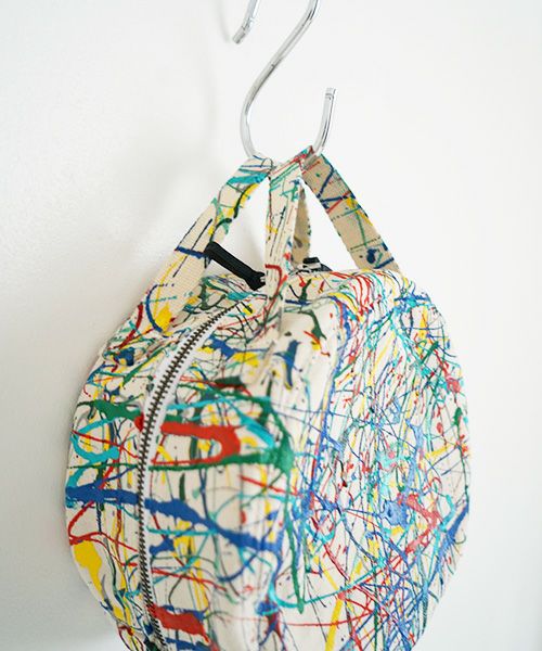 macromauro マクロマウロ.DRAM BAG S SPLASH[ECRU]