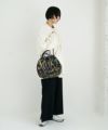 macromauro マクロマウロ.DRAM BAG M SPLASH[BLACK]_