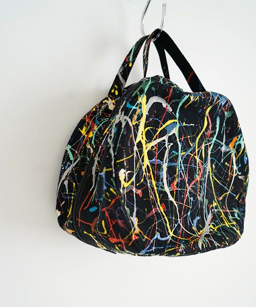 macromauro マクロマウロ.DRAM BAG M SPLASH[BLACK]_