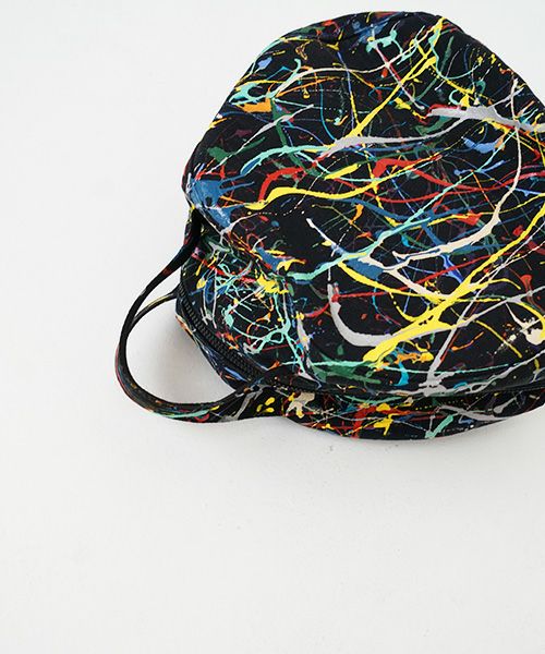 macromauro マクロマウロ.DRAM BAG M SPLASH[BLACK]_