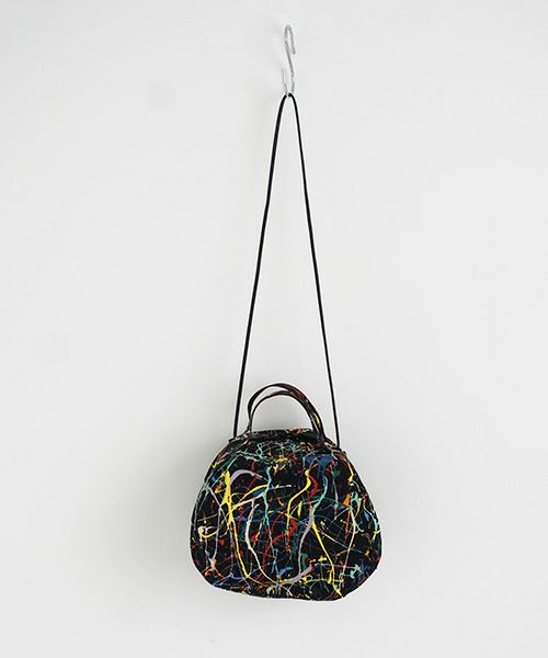 macromauro マクロマウロ.DRAM BAG M SPLASH[BLACK]_