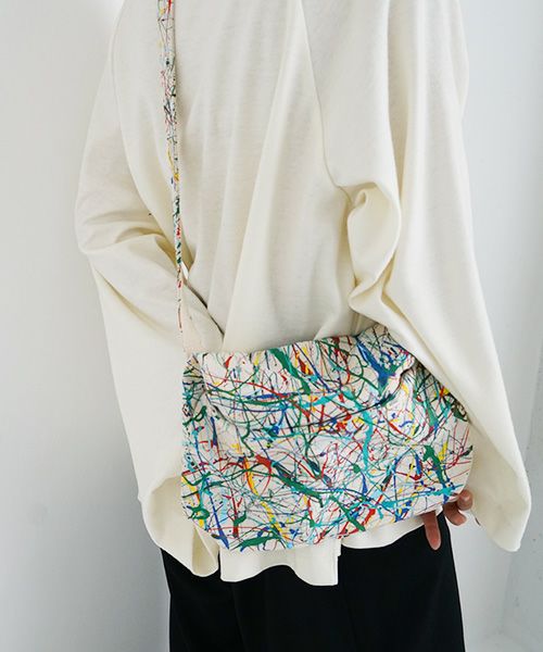 macromauro マクロマウロ.TONYBOB SPLASH[ECRU]_