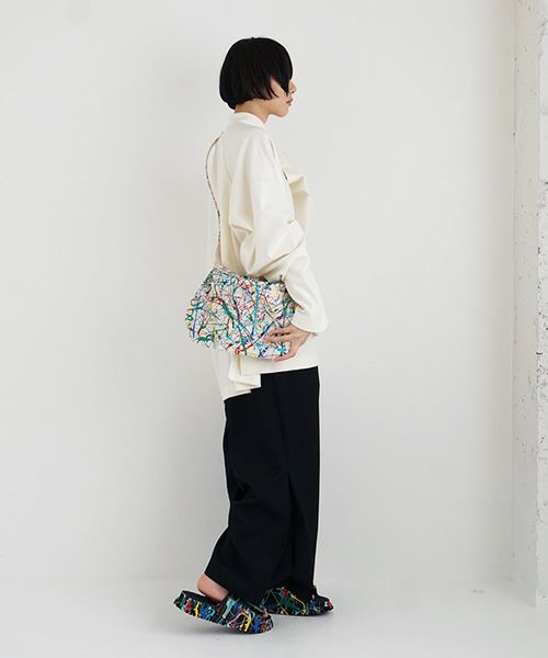 macromauro マクロマウロ.TONYBOB SPLASH[ECRU]_