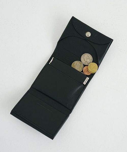 EDROBERTJUDSON.エドロバートジャドソン.TRIFOLD WALLET[B01Z WL-57 / 05.BLACK]
